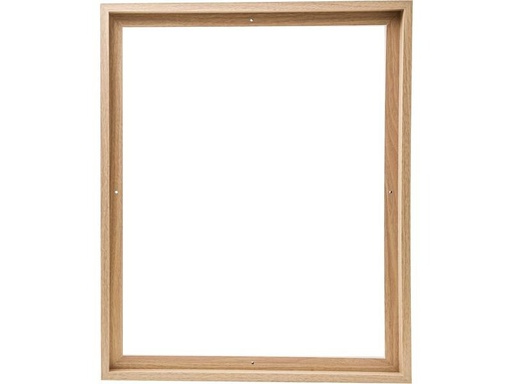 [90318521 1630625] I AM CREATIVE Holzartikel Schattenfugenrahmen 44 x 54 cm, 1 Stück