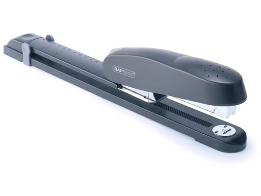 [90318522 1609460] Rapesco Heftgerät 790 Longarm 50 Seiten, Grau