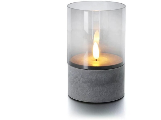 [90318578 1631983] balthasar LED Kerze Gracia, Grau