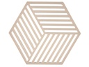 Zone Denmark Topfuntersetzer Hexagon Beige