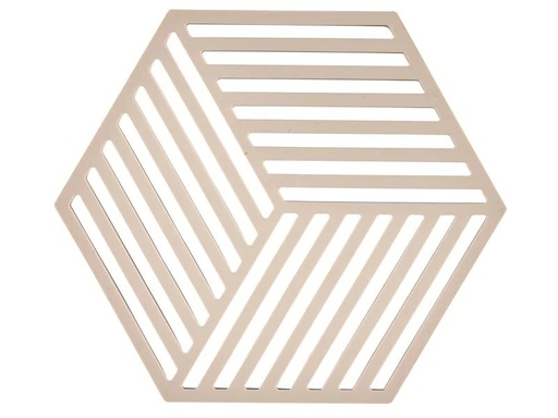 [90051890 1102639] Zone Denmark Topfuntersetzer Hexagon Beige