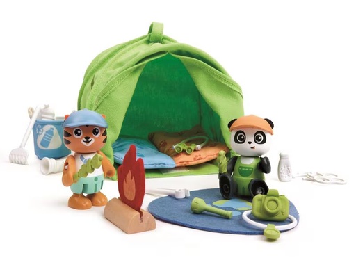 [90318657 1542052] Hape Spielfigurenset Eco Camping Set