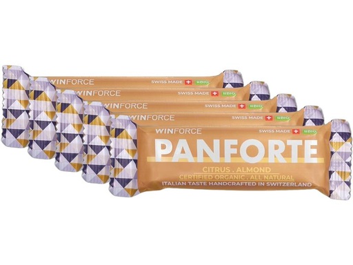 [90318659 1631731] WINFORCE Riegel Panforte Bar Citrus-Almond, 1 Stück