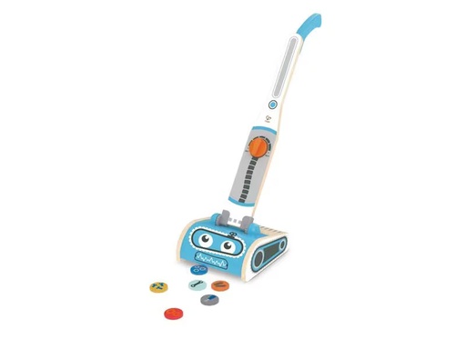 [90318664 1542038] Hape Spiel-Haushaltsgerät Robot Vacuum Staubsauger