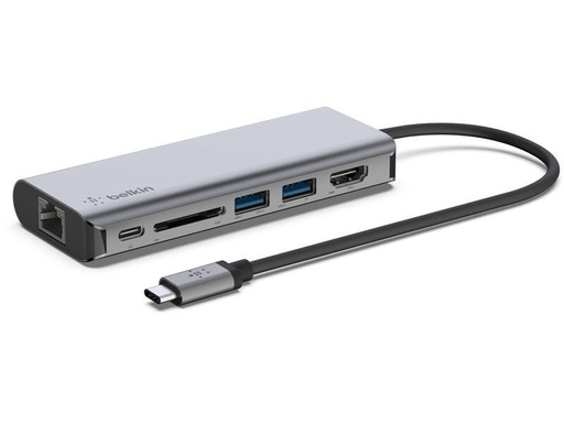 [90318680 1205427] Belkin Dockingstation USB-C Multiport 6-in-1