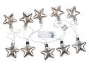 COCON LED-Lichterkette Glasstern, 180 cm