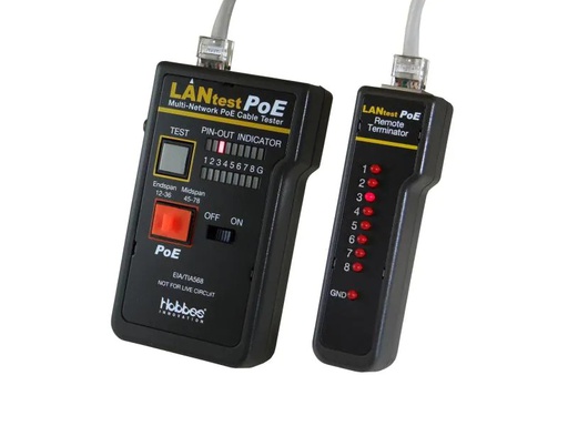 [90051897 419983] Hobbes Kabeltester LANtest PoE