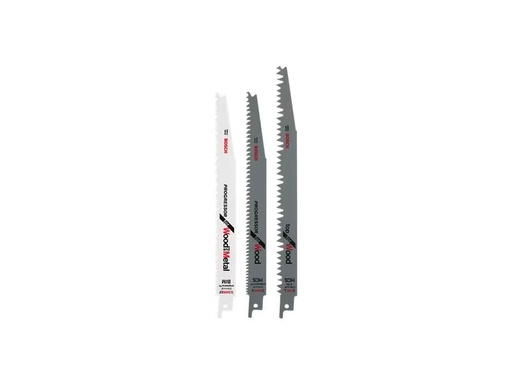 [90318707 1338849] Bosch Säbelsägeblätter-Set Wood and Metal, 3-teilig