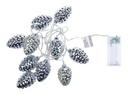 COCON LED-Lichterkette Tannenzapfen, 135 cm