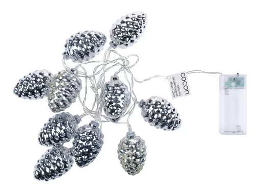 [90318768 1577467] COCON LED-Lichterkette Tannenzapfen, 135 cm