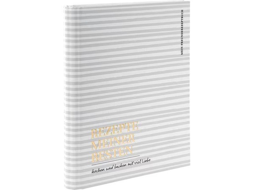 [90318846 1594646] Goldbuch Notizbuch Rezepte Meiner Besten 18.5 x 23 cm