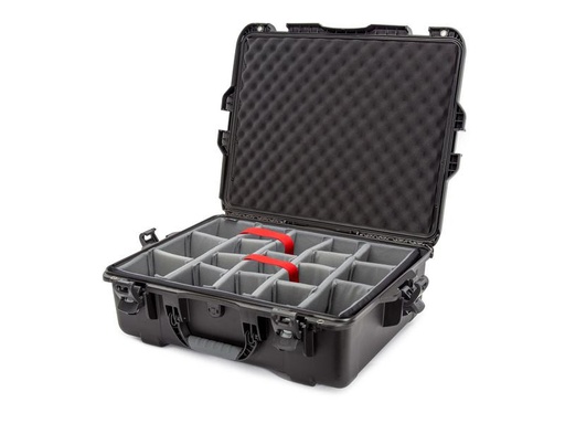 [90318868 1556111] Nanuk Kunststoffkoffer 945 - mit Trennwand Schwarz