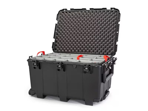 [90318939 1556275] Nanuk Kunststoffkoffer 975 - mit Trennwand Schwarz