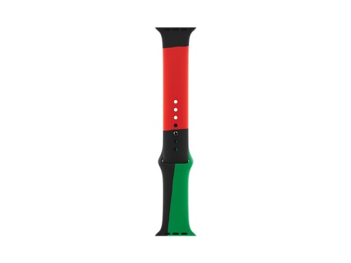 [90318941 1618996] Apple Sport Band 45 mm Black Unity M/L