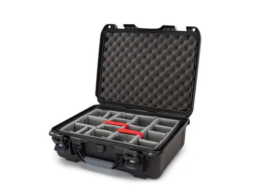 [90318947 1556106] Nanuk Kunststoffkoffer 930 - mit Trennwand Schwarz