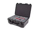 Nanuk Kunststoffkoffer 940 - mit Trennwand Schwarz