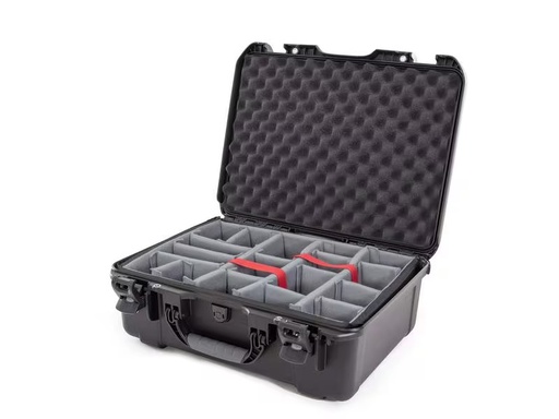 [90318955 1556110] Nanuk Kunststoffkoffer 940 - mit Trennwand Schwarz