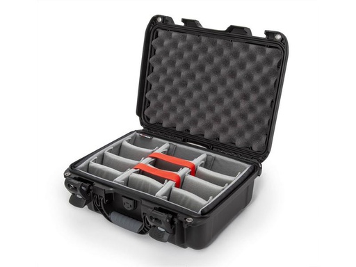 [90318968 1556103] Nanuk Kunststoffkoffer 920 - mit Trennwand Schwarz