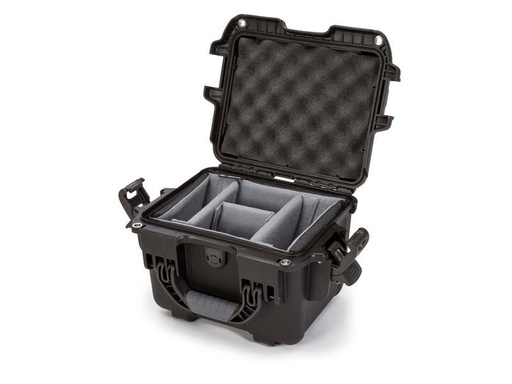 [90318976 1556100] Nanuk Kunststoffkoffer 908 - mit Trennwand Schwarz