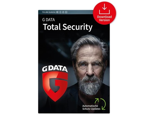[90051942 296839] G DATA Total Security ESD, Vollversion, 1 User, 1 Jahr