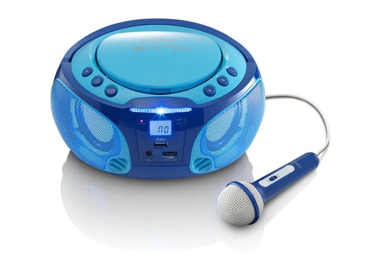 [90051946 625531] Lenco Radio/CD-Player SCD-650 Blau