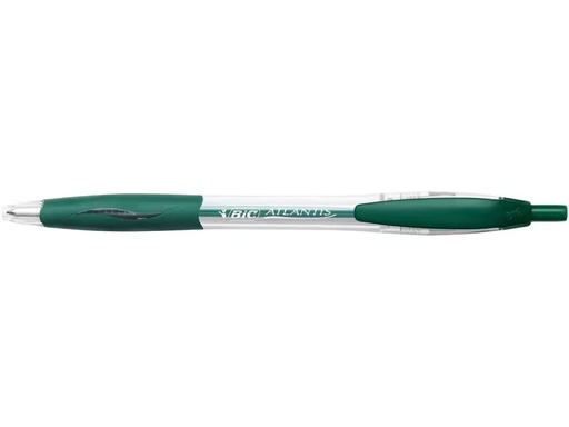 [90319199 1619162] BIC Kugelschreiber Atlantis Classic 0.32 mm, Grün, 12 Stück