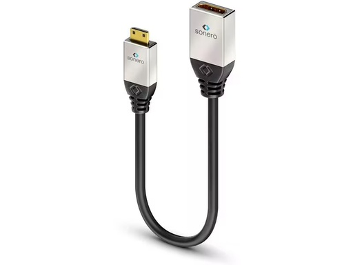[90319213 1633167] sonero Adapterkabel 4K High Speed Mini-HDMI (HDMI-C) - HDMI