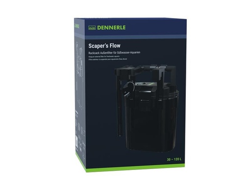 [90319321 1607667] Dennerle Aussenfilter Scapers Flow – Hangon-Filter, 30 - 120 l
