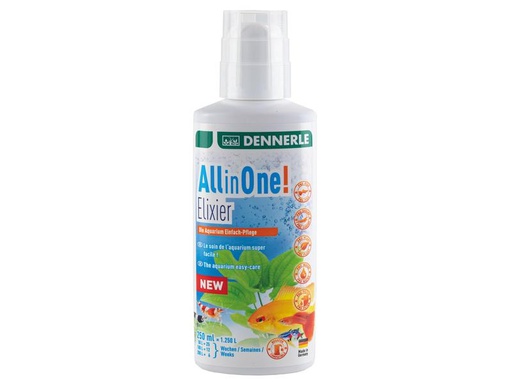 [90319355 1607560] Dennerle Wasserpflege All in One! Elixier, 250 ml