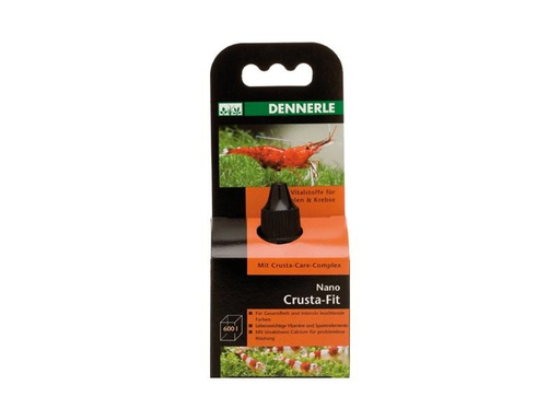 [90319390 1607611] Dennerle Ergänzungsfutter Nano Crusta-Fit, 15 ml