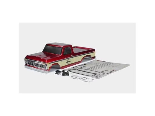 [90319393 1629929] Hobbytech Karosserie Ford F-150 1976 Rot, 1:10