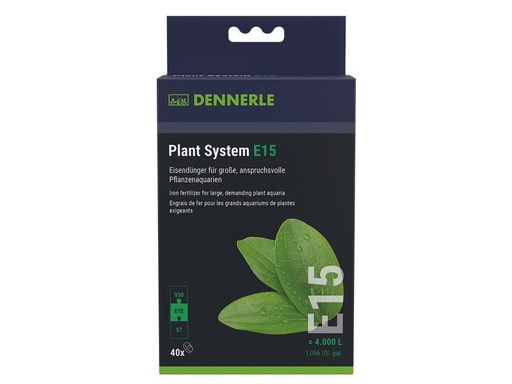 [90319498 1607659] Dennerle Pflanzendünger Plant System E15, 40 Stück