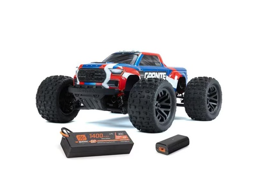 [90319661 1633125] Arrma Monster Truck Granite Grom Mega 380 Blau, RTR, 1:18