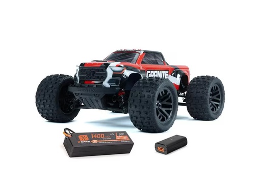 [90319694 1633126] Arrma Monster Truck Granite Grom Mega 380 Rot, RTR, 1:18