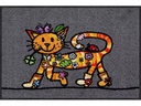 Salonlöwe Fussmatte Funky Cat 50 cm x 75 cm
