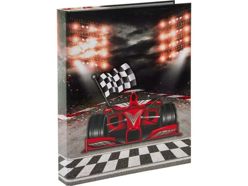 [90319794 1594643] Goldbuch Ringbuch Racing Champion 4 cm, Rot/Schwarz