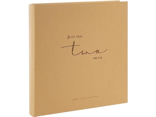 [90319848 1594657] Goldbuch Hochzeitsalbum two of us 30 x 31 cm, 60 Seiten, Braun