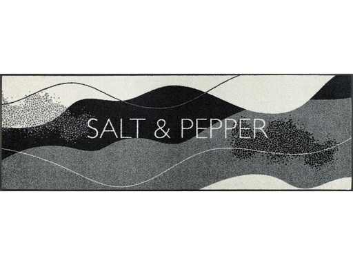 [90319853 1635954] wash+dry Fussmatte Salt &amp; Pepper 60 cm x 180 cm