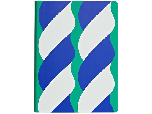 [90319989 1632675] Nuuna Notizbuch GRAPHIC L SOFT ICE