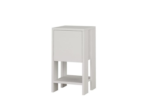 [90320000 1626864] Woody Fashion Nachttisch Ema 30 x 55 x 30 cm, Weiss