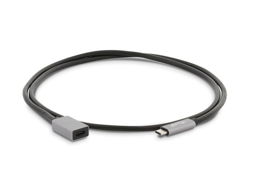 [90052062 712222] LMP USB 3.1 Adapter USB-C – USB-C 1 m Verlängerung Spacegrau