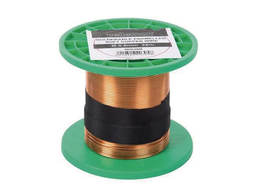 [90052084 884044] Velleman Wickeldraht WIK1N, Ø1.0 mm, 16 m, 110 g 1 Stück