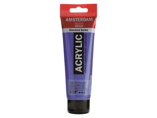 [90052089 995917] Amsterdam Acrylfarbe Standard 512 Kobaltblau halbdeckend, 120 ml
