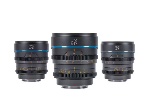 [90320722 1635755] Sirui Festbrennweite 24, 35&amp;55mm T1.2 – Fujifilm X-Mount