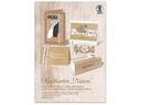 URSUS Bastelpapier Natura A3, 250 g/m²,  16 Stück, Braun