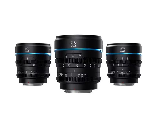 [90320803 1635753] Sirui Festbrennweite Nightwalker 24, 35&amp;55mm T1.2 – Canon RF