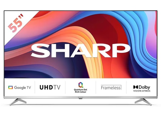 [90320843 1635684] Sharp TV 55GP6260E 55, 3840 x 2160 (Ultra HD 4K), QLED