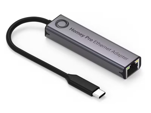 [90320936 1619420] Athom Smart Home Homey Pro Ethernet Adapter USB-C zu RJ45