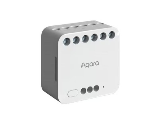 [90321159 1639084] Aqara Dual Relay Module T2 Weiss, 100-250 V, 10A 50/60 Hz