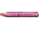 STABILO Wachsmalstifte Woody 3 in 1 duo Pink / Lila